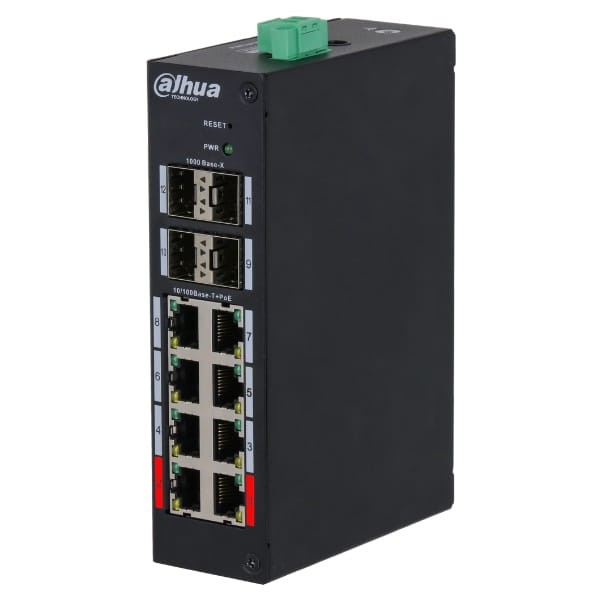 SWITCH POE HS4412-8ET-120 8-PORTOWY + 4 x SFP DAHUA-1773260