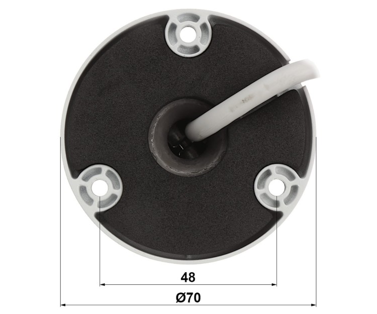 KAMERA IP IPC-HFW3649E-AS-IL-0280B AcuPick WizSense 6Mpx 2.8mm DAHUA-1773150