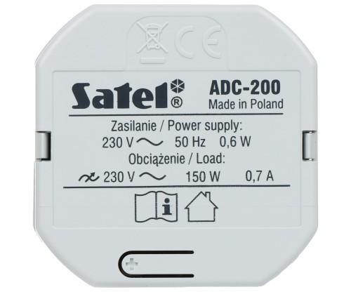 INTELIGENTNY ŚCIEMNIACZ OŚWIETLENIA ADC-200 BE WAVE 230V AC SATEL-1770889