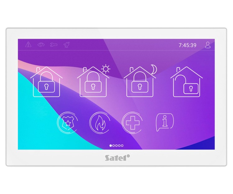 KLAWIATURA GRAFICZNA DO CENTRALI ALARMOWEJ INT-TSH210-W SATEL-1771073