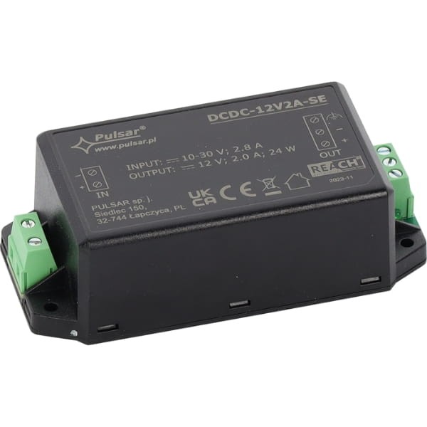 PRZETWORNICA ZASILANIA DCDC-12V2A-SE PULSAR-1770762