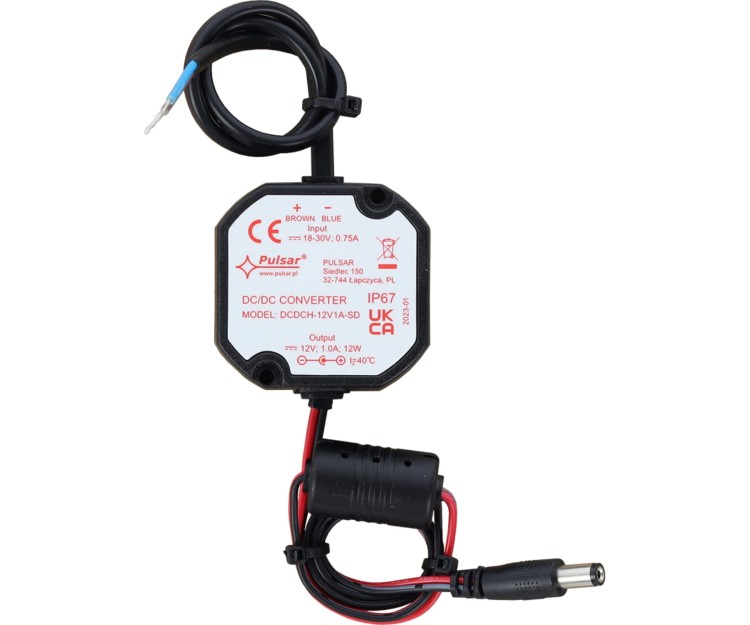 PRZETWORNICA ZASILANIA DCDCH-12V1A-SD PULSAR-1773420