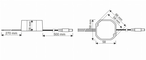 PRZETWORNICA ZASILANIA DCDCH-12V2A-SD PULSAR-1773427