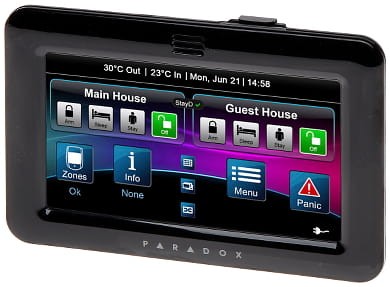 KLAWIATURA GRAFICZNA DO CENTRALI ALARMOWEJ TM50-823 PARADOX-1806221