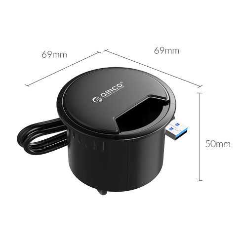 Orico Hub USB 3.1 biurkowy 4 porty USB-A 5Gbps-1277879