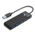 Orico Hub USB-A 4 porty USB-A 3.0 5Gbps czarny-1808264