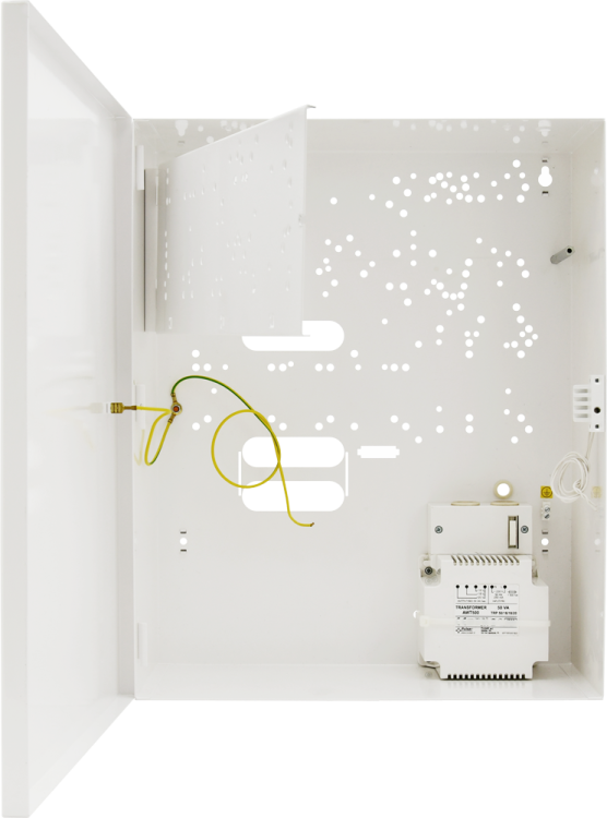 AWO200K Obudowa do central alarmowych - otwarta widok dwóch poziomów.png