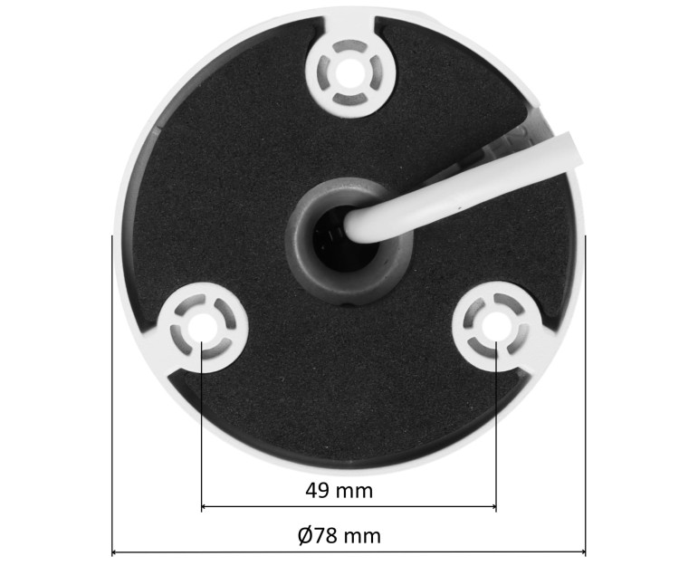 KAMERA IP IPC-HFW3849E-AS-IL-0280B Smart Dual Light AcuPick WizSense - 8Mpx 4K UHD 2.8mm DAHUA-1816190