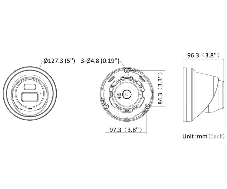 KAMERA IP DS-2CD2383G2-LI2U/SL(2.8MM)/PL AcuSense - 8Mpx, 4K UHD 2.8mm Hikvision-1790007
