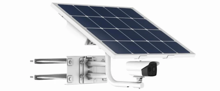 HYBRYDOWA KAMERA TERMOWIZYJNA IP Z PANELEM SOLARNYM I UCHWYTEM W ZESTAWIE DS-2TXS2628-10P/QA/GLT/CH36S80 LTE 9.7mm - 720p, 8mm - 4Mpx Hikvision-1816437