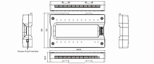 MODUŁ ROZPROSZONEGO KONTROLERA WINDY DS-K2M0016A Hikvision-1816415