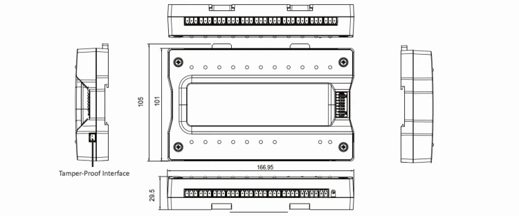MODUŁ ROZPROSZONEGO KONTROLERA WINDY DS-K2M0016A Hikvision-1816415