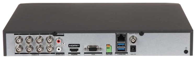 REJESTRATOR AHD, HD-CVI, HD-TVI, CVBS, IP IDS-7208HUHI-M1/XT 8 KANAŁÓW AcuSense Hikvision-1789674
