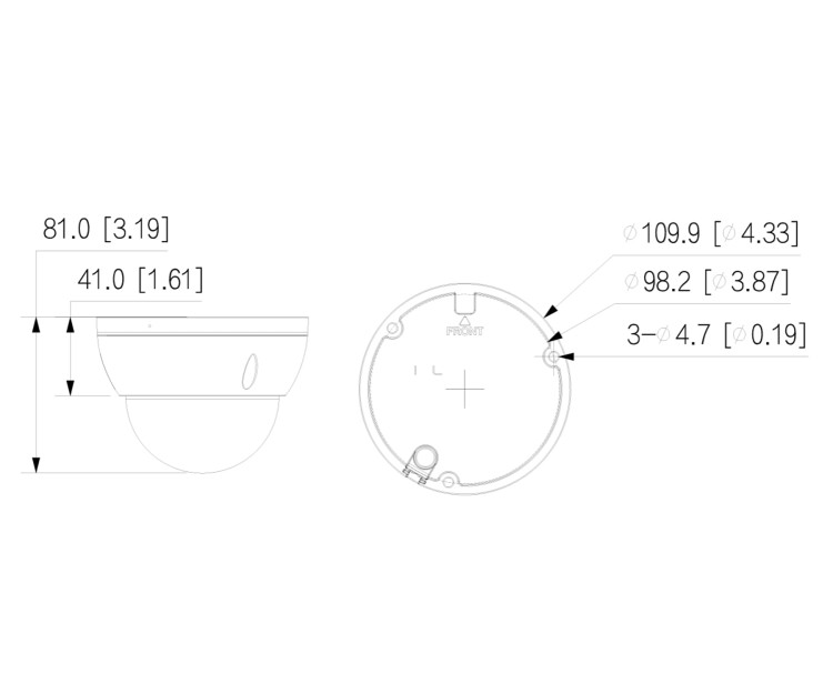KAMERA WANDALOODPORNA IP IPC-HDBW2649E-S-IL-0280B WizSense Smart Dual Light - 6Mpx 2.8mm DAHUA-1805526