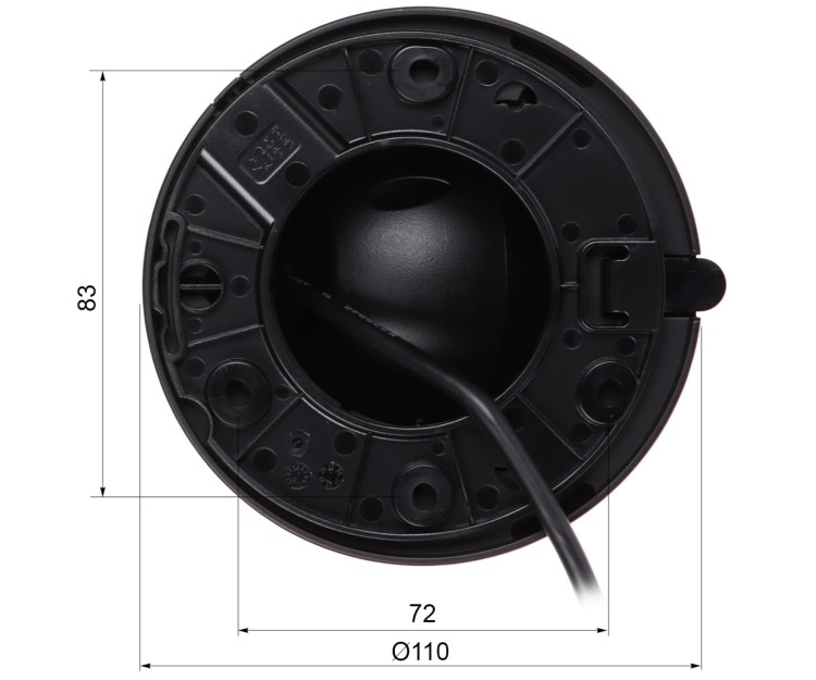 KAMERA IP IPC-HDW1439V-A-IL-0280B-BLACK Smart Dual Light - 4Mpx 2.8mm DAHUA-1816168