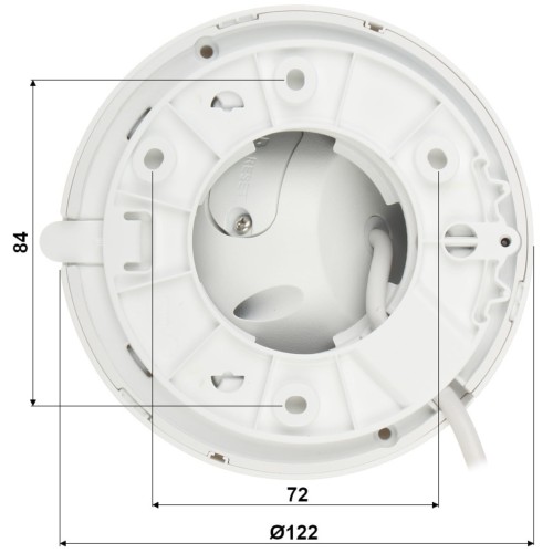 KAMERA IP IPC-HDW5842TM-ASE-0280B-S3 WizMind S - 8Mpx 2.8mm DAHUA-1815849