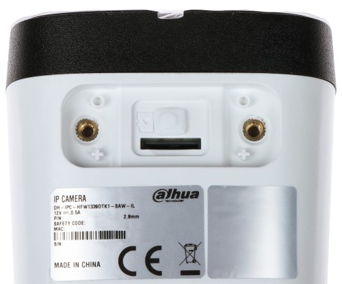 KAMERA IP IPC-HFW1339DTK1-SAW-IL-0280B Wi-Fi 6 Smart Dual Light - 3Mpx 2.8mm DAHUA-1805591