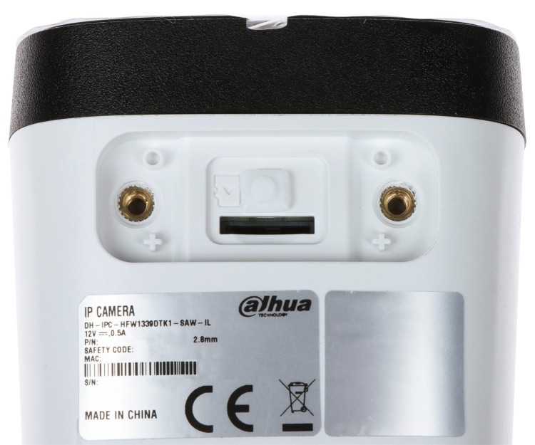 KAMERA IP IPC-HFW1339DTK1-SAW-IL-0280B Wi-Fi 6 Smart Dual Light - 3Mpx 2.8mm DAHUA-1805591