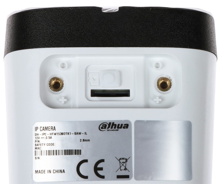 KAMERA IP IPC-HFW1539DTK1-SAW-IL-0280B Wi-Fi 6 Smart Dual Light - 5Mpx 2.8mm DAHUA-1816155