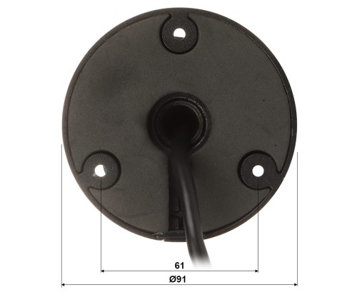KAMERA WANDALOODPORNA IP IPC-HFW5442T-ASE-0280B-S3-BLACK WizMind S - 4Mpx 2.8mm DAHUA-1815104