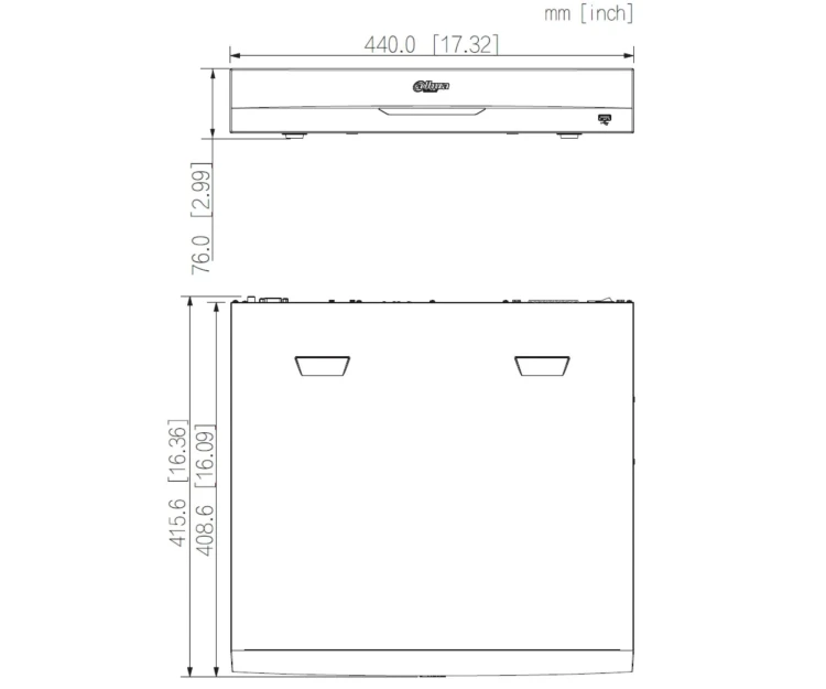 REJESTRATOR IP NVR5416-EI2 16 KANAŁÓW WizSense DAHUA-1816352