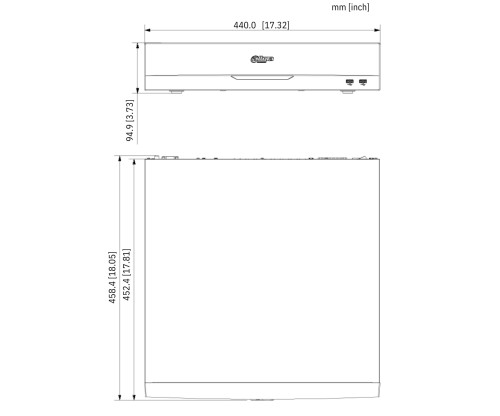REJESTRATOR IP NVR5864-EI2 64 KANAŁY WizSense DAHUA-1816270