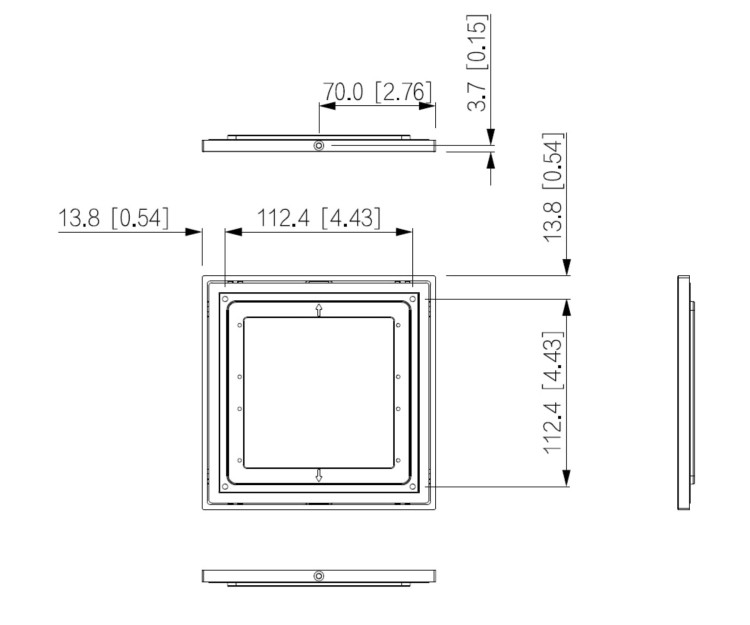 PANEL MONTAŻOWY VTM77 DAHUA-1774987
