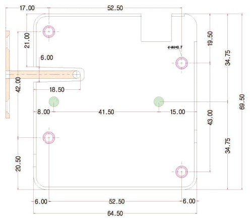 ZACZEP ELEKTROMAGNETYCZNY SZAFKOWY DT-813 DANTOM-1323655