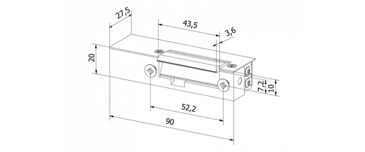 ZACZEP ELEKTROMAGNETYCZNY EL1-001 Biratronik BIRA-1706365