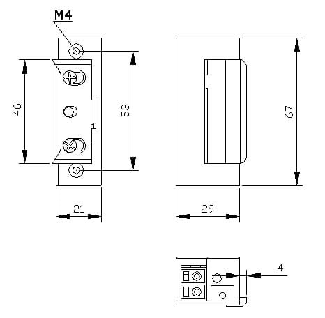ZACZEP ELEKTROMAGNETYCZNY R4-12.13 REWERSYJNY-1353136