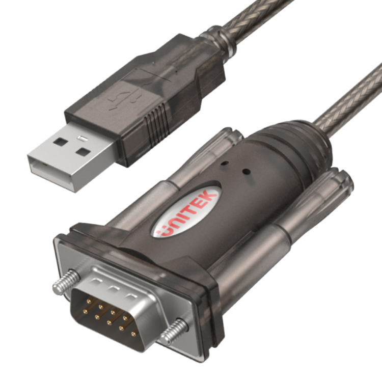 Unitek Y-105 adapter USB- 1x RS-232-1274311