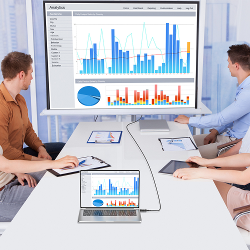 Unitek Kabel optyczny HDMI 2.0 AOC 4K 60Hz 7 m-1787693