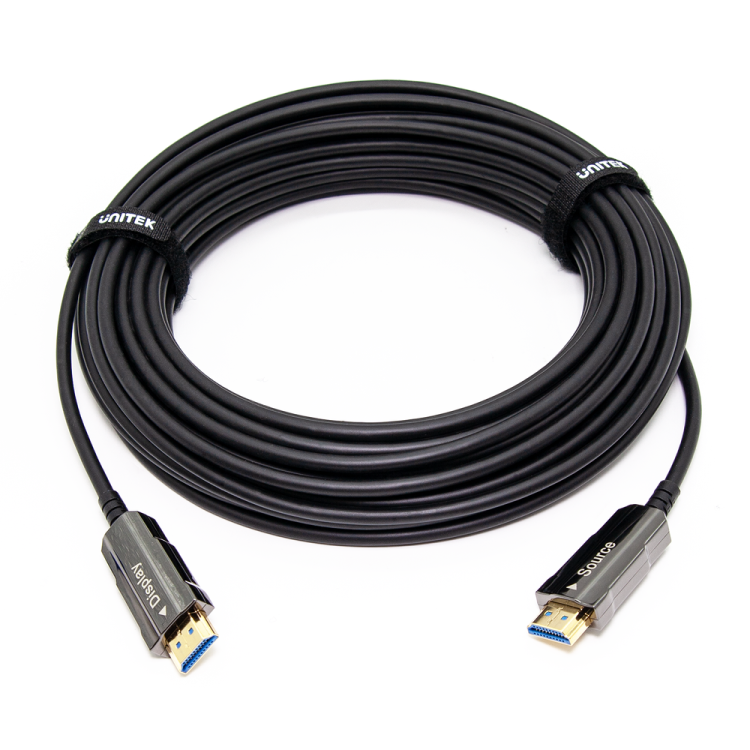 Unitek Kabel optyczny HDMI 2.0 AOC 4K 60Hz 15 m-1637802