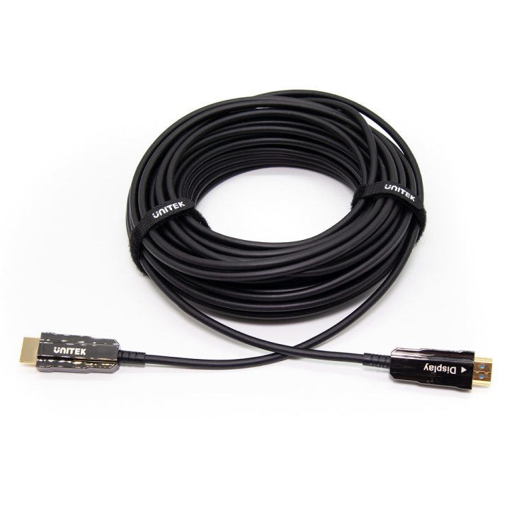 Unitek Kabel optyczny HDMI 2.0 AOC 4K 60Hz 20 m-1637822