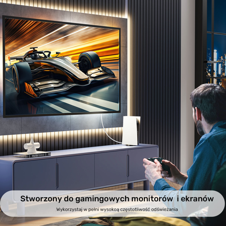 Unitek Kabel HDMI 1.4 4K biały 15m-1783630