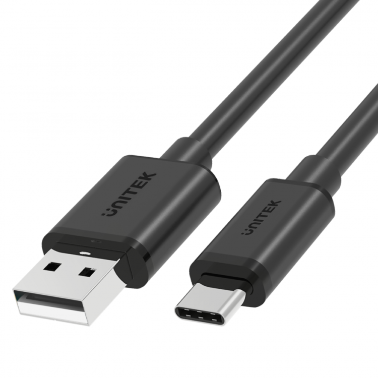 Unitek przewód USB-A 2.0 - USB-C 2m C14068BK-1632540