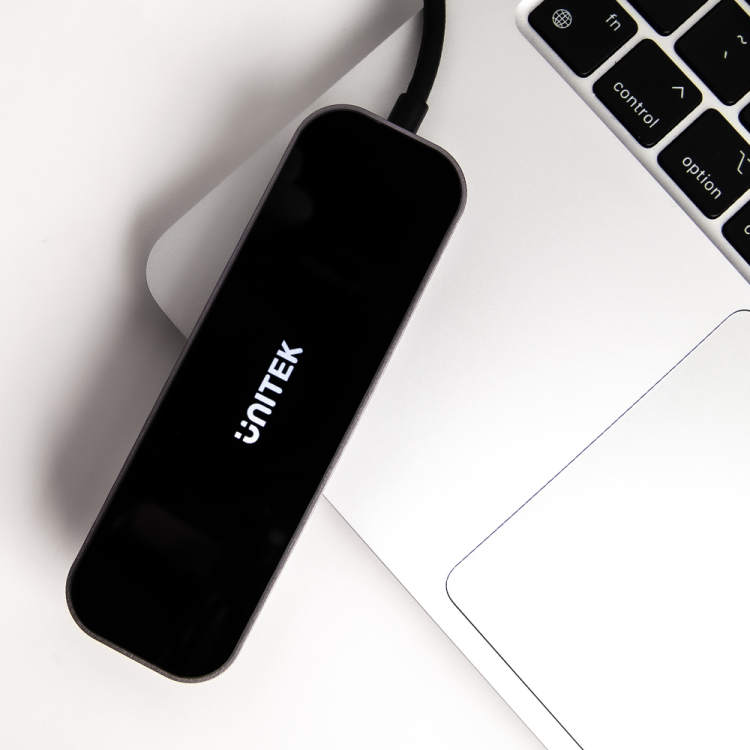Unitek Hub USB-C 3.1 RJ-45 3xUSB-A HDMI 4K PD100W-1357789