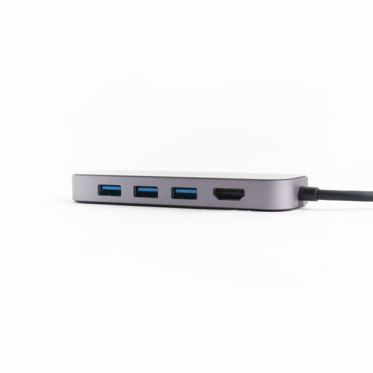 Unitek Hub USB-C 3.1 RJ-45 3xUSB-A HDMI 4K PD100W-1635862