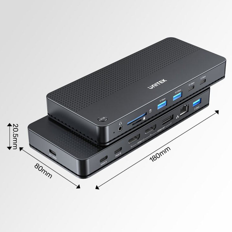 Unitek Przełącznik KVM 2 komputery 2 monitory 4K-1781262