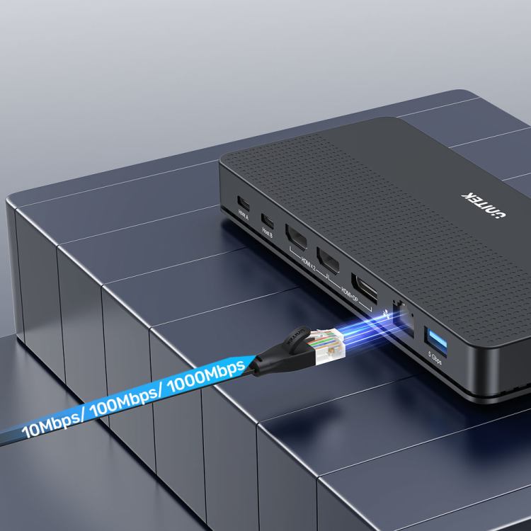 Unitek Przełącznik KVM 2 komputery 2 monitory 4K-1781253