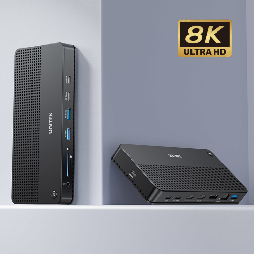 Unitek Stacja dokująca 13w1 MST HDMI DP 8K PD 100W-1781343