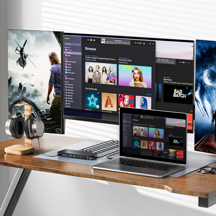 Unitek Stacja dokująca 13w1 MST HDMI DP 8K PD 100W-1781329