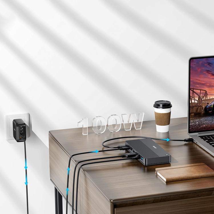 Unitek Stacja dokująca 13w1 MST HDMI DP 8K PD 100W-1781328