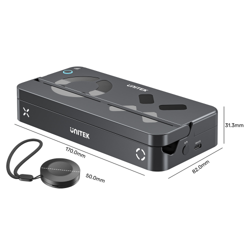 Unitek Stacja dokująca do Nintendo Switch, PD 100W, HDMI 4K, RJ-45, czytnik kart-1781742