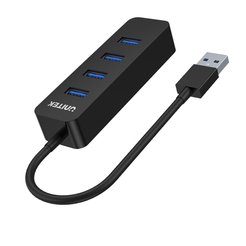 Unitek Hub USB-A, 4 porty USB 3.1, aktywny, 10 W-1278939