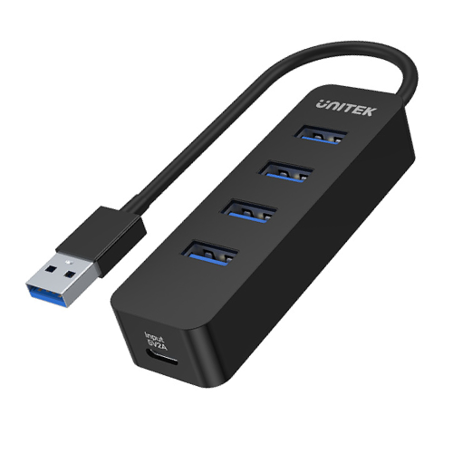 Unitek Hub USB-A, 4 porty USB 3.1, aktywny, 10 W-1635380