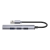 Unitek Hub USB-A 1*USB-A 5 Gbps, 3*USB-A 2.0 alu-1639274