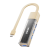 Unitek hub dwukierunkowy USB C/USB A 5Gbps, 4x USB A kremowy-1783387