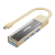 Unitek hub dwukierunkowy USB C/USB A 5Gbps, 4x USB A kremowy-1783378
