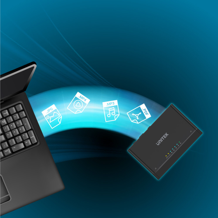 Unitek Mostek / stacja klonująca dyski SATA i M.2-1277764